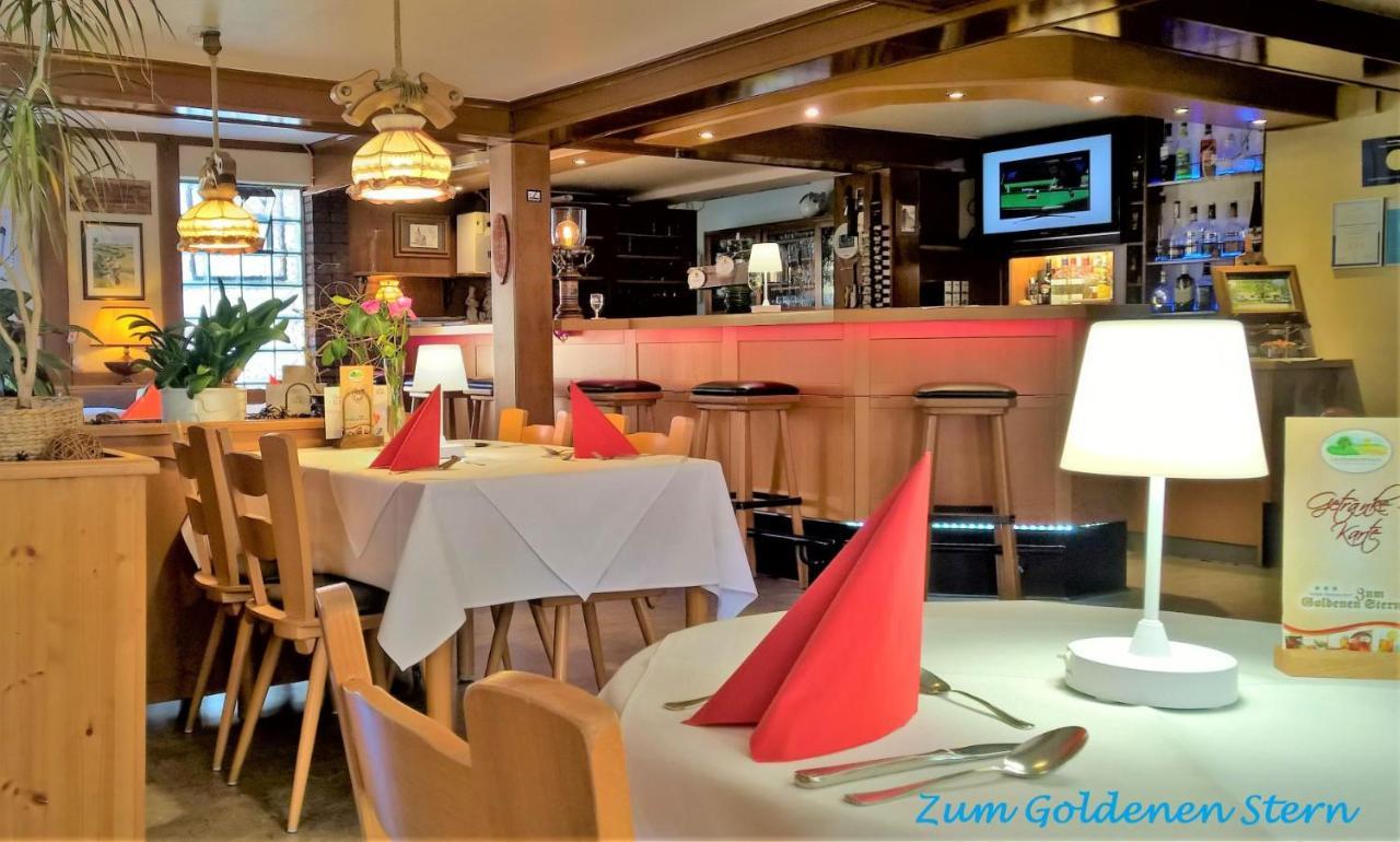 Hotel-Restaurant Zum Goldenen Stern Großalmerode المظهر الخارجي الصورة